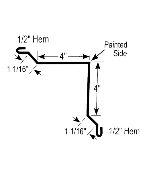 Inside Corner 10' diagram