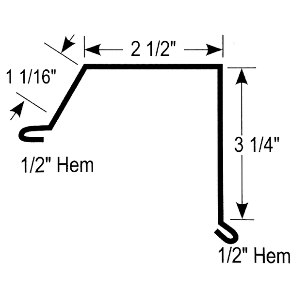 Small Gable 10' diagram